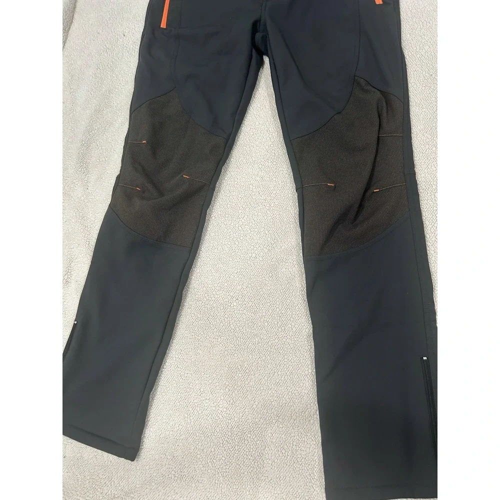Gash Hao Men 32x32‎ Snow Ski Waterproof Softshell Pants Outdoor Hiking Fleece